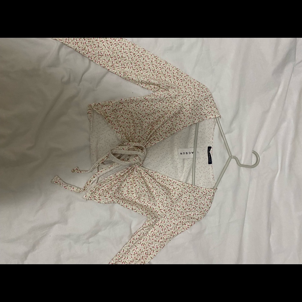 Brand New Discontinued Brandy Wrap Shirt